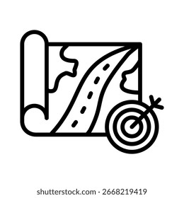 Mission Icon Element für Design