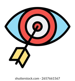 Mission Icon Element für Design und Vektor