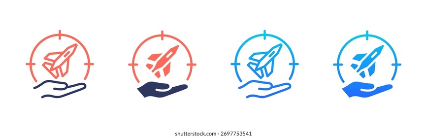 Mission Icon Pack in mehreren Stilen