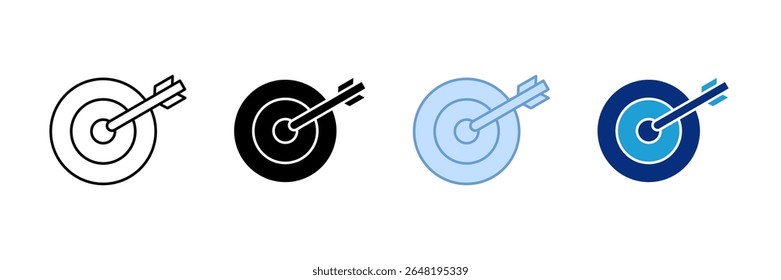 Mission Icon Set Multiple Style Collection