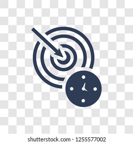 Mission icon. Trendy Mission logo concept on transparent background from Business and analytics collection