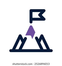 Vector Icono de doble tono para su Sitio web, móvil, presentación y diseño de logotipo.