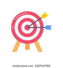 Icono de misión en vector. Ilustración