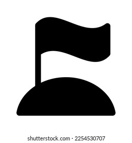 Mission Icon Vector Symbol Design Illustration