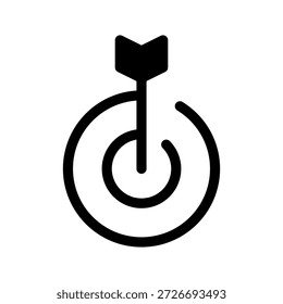 Design-Illustration für das Vektorsymbol der Mission
