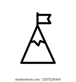 Mission icons or vector illustration isolated sign symbol logos are suitable for displays, websites, logos and designers. High-quality black style vector icons