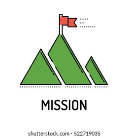 MISSION Line icon