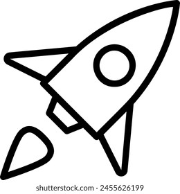 mission line icon illustration vector
