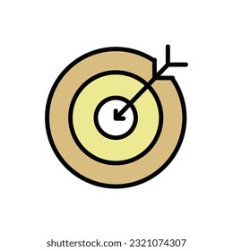 Mission Simple Icon Vector Illustration