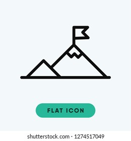 Mission vector icon