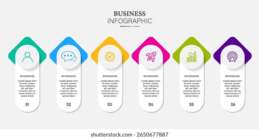 Mission Vision Values. Web page template. Modern infographic design concept.
