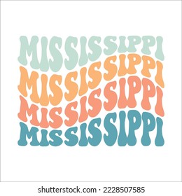 Mississippi Mississippi Mississippi eps design