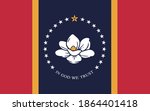 Mississippi flag USA nation vector patriotic state 
