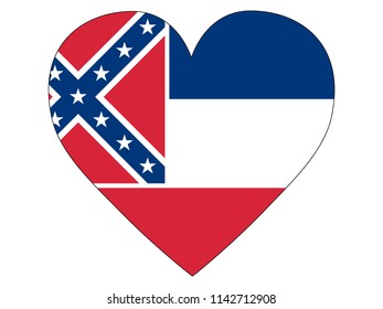 Mississippi Love Flag