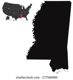 mississippi map