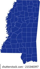 10,262 Mississippi state map Images, Stock Photos & Vectors | Shutterstock