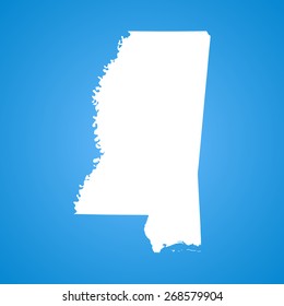 Mississippi map