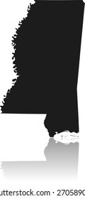 Mississippi map