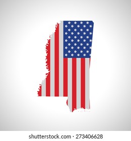 Mississippi map