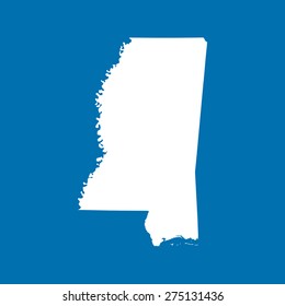 Mississippi map