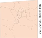 Mississippi State Jones County vector Census Tract polygon based on Tiger 2020 Census Data
