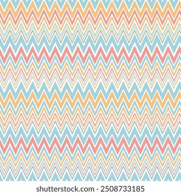 Missoni Seamless vector repeat Pattern boho plaid unisex colors kids.