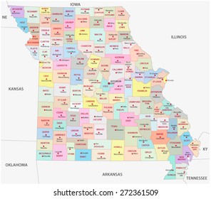 2,257 Kentucky county map Images, Stock Photos & Vectors | Shutterstock