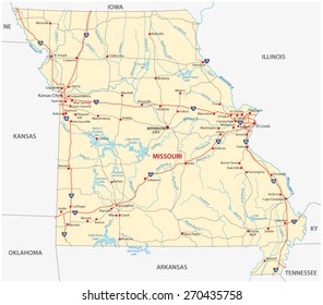Missouri Road Map