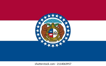 Missouri US State Vector Illustration