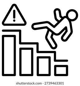 Misstep Icon Element For Design