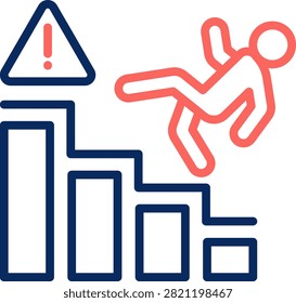 Misstep Icon Element For Design