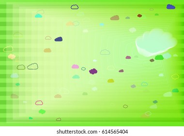mist background vector