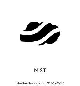 Mist icon. Mist symbol design from Weather collection. Simple element vector illustration on white background.