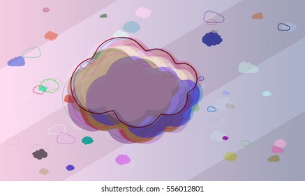 mist idea vector