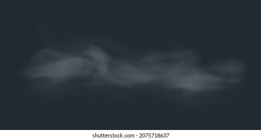 mist on dark background,vector element image