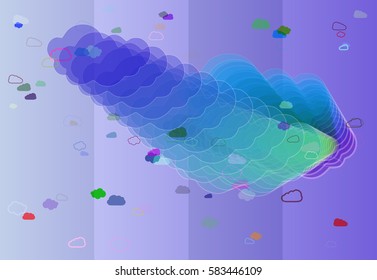mist pattern design