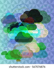 mist vector elements