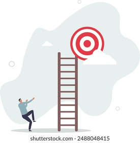 Mistake and error causing business problem and missing goal, disappointment or mission fail,flat design.illustration with people.