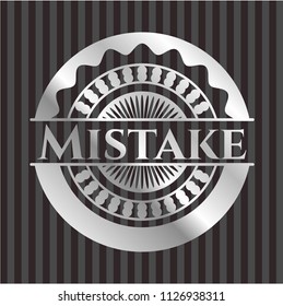 Mistake silver badge