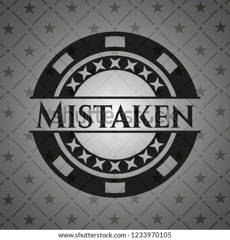 Mistaken black badge