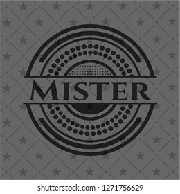 Mister dark emblem. Retro