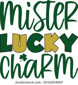 Mister Lucky Charm St. Patrick's Day T-shirt

