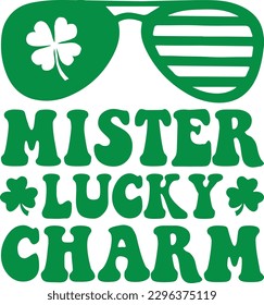 Mister lucky charm SVG cut Files