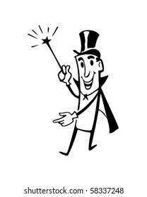 Mister Magic - Retro Clip Art