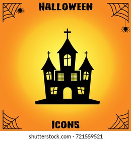 Misterious house icon