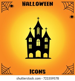 Misterious house icon