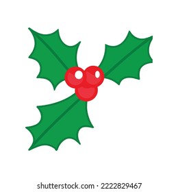 Árbol de Navidad Mistletocon bolas rojas sin costura
