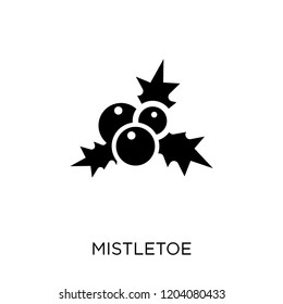 mistletoe icon. mistletoe symbol design from Christmas collection. Simple element vector illustration on white background.