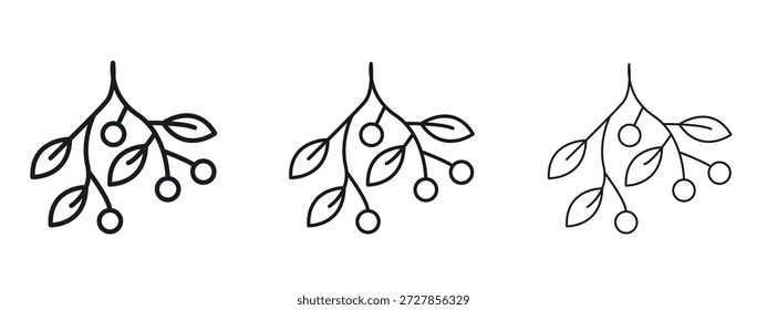 Ícone de visco vetor Logo Design Template. Gráficos de Traçado editáveis.