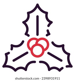 Iconos de Ilustración Mistletoe para web, aplicación, infografía, etc
